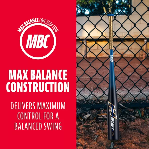 Franklin Sports Youth Baseball Bat  Heist Kids Baseball Bats for Ages 812  2 58quot Inch Big Barrel Kids Metal Bat  Youth Drop 9  10 Aluminum Bats  USA Baseball  26quot to 30quot BatsRoyal