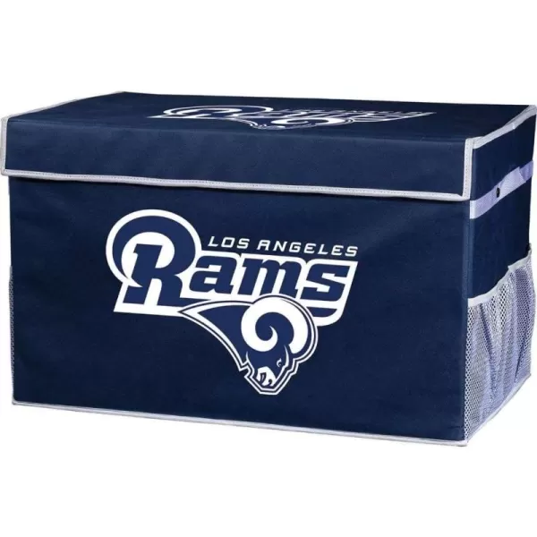 Franklin Sports NFL Los Angeles Rams Folding Storage Footlocker Bins  Official NFL Team Storage Organizers  Collapsible Containers  Small