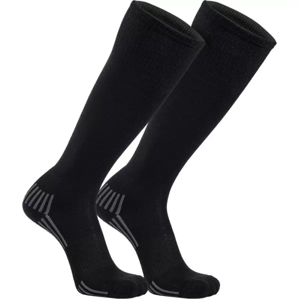 Franklin Sports Youth Baseball  Softball Socks  Baseball  Softball Knee Socks for Kids  Boys  Girls Tall Sports SocksBlack