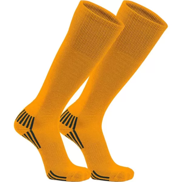 Franklin Sports Youth Baseball  Softball Socks  Baseball  Softball Knee Socks for Kids  Boys  Girls Tall Sports SocksYellow