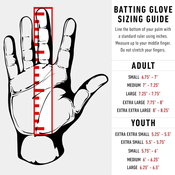 Franklin Sports MLB Baseball Batting Gloves  Powerstrap Adult  Youth Batting Gloves  Mens  Womens Baseball  Softball Batting Gloves  Boys  Girls Batting GlovesPearlWhite