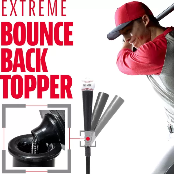 Franklin Sports MLB Flex Top Baseball Batting Tees  Portable Hitting Tees for Baseball Teeball  Softball Practice  Kids  Adult Batting Tee StandsTraveler