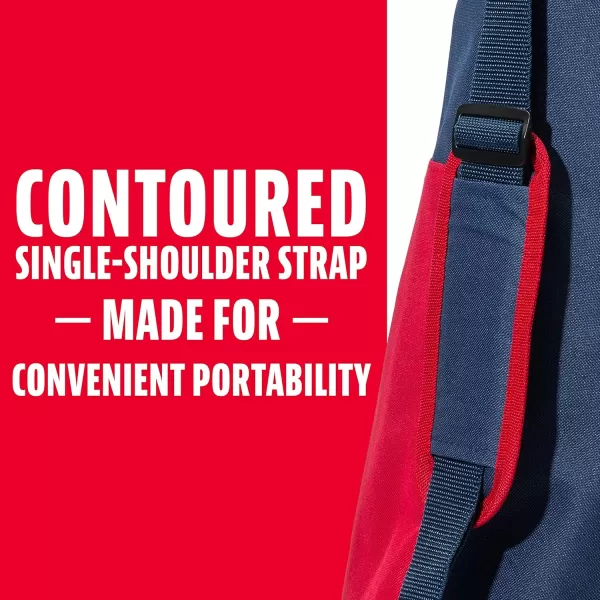 Franklin Sports Utility 144 Bag  MultiPurpose Bag  Fit Bat Up to 26quotNavyRed