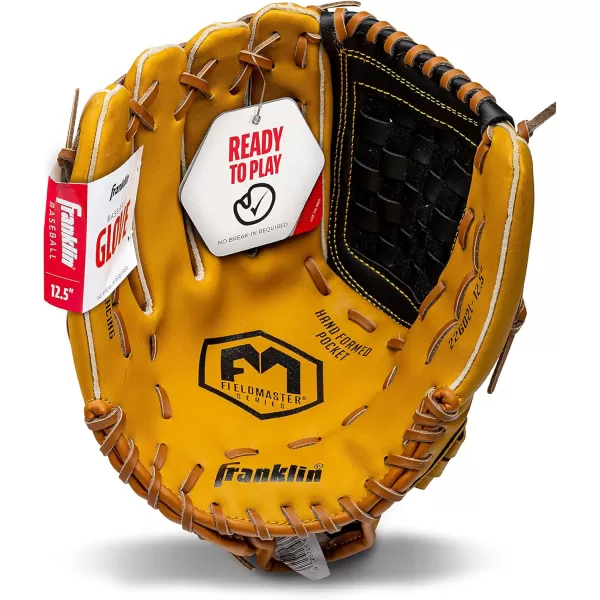 imageFranklin Sports Baseball  Softball Gloves  Field Master Adult  Youth Baseball  Softball Gloves  Right Hand  Left Hand Gloves  Infield  Outfield Mitts  Multiple Sizes  ColorsTan