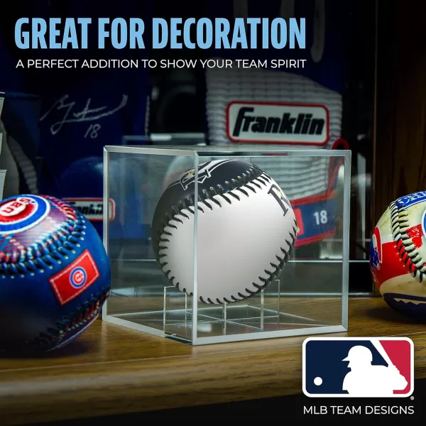 imageFranklin Sports MLB UnisexAdult MLB Team Logo Soft BaseballsTeam Color
