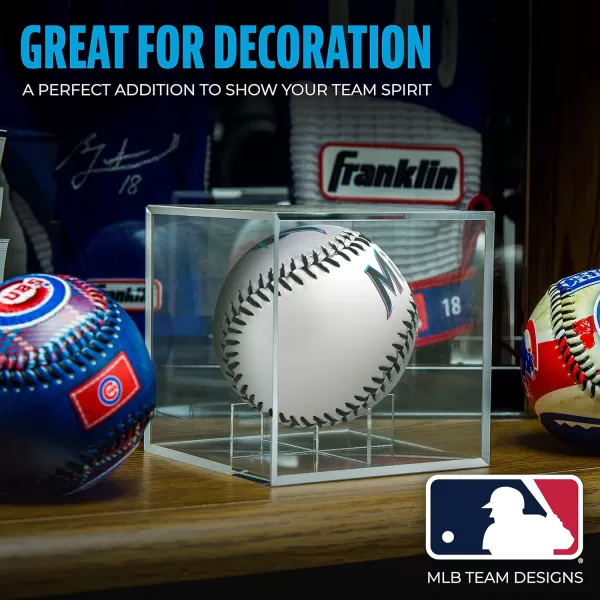 imageFranklin Sports MLB UnisexAdult MLB Team Logo Soft BaseballsTeam Color