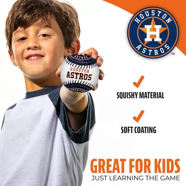 imageFranklin Sports MLB UnisexAdult MLB Team Logo Soft BaseballsTeam Color