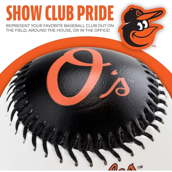 imageFranklin Sports MLB UnisexAdult MLB Team Logo Soft BaseballsTeam Color