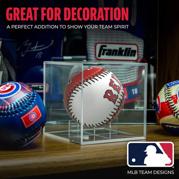 imageFranklin Sports MLB UnisexAdult MLB Team Logo Soft BaseballsTeam Color
