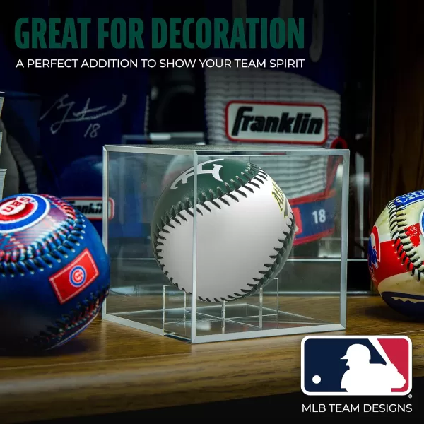 imageFranklin Sports MLB UnisexAdult MLB Team Logo Soft BaseballsTeam Color