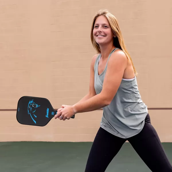 imageFranklin Sports NFL Pro Pickleball Paddle  13MM Signature Series Pro Pickleball Paddle with MaxGrit Surface  Official NFL Team  USAP Approved  Premium Quality  Authentic NFL Team LogosTeam Specific