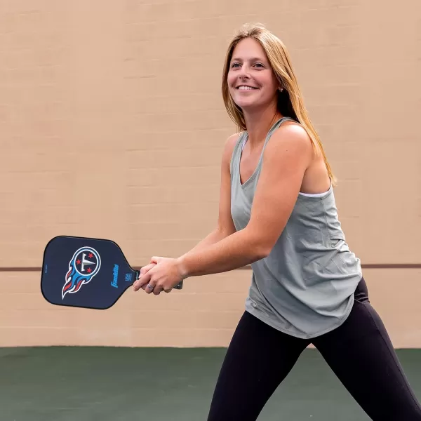 imageFranklin Sports NFL Pro Pickleball Paddle  13MM Signature Series Pro Pickleball Paddle with MaxGrit Surface  Official NFL Team  USAP Approved  Premium Quality  Authentic NFL Team LogosTeam Specific