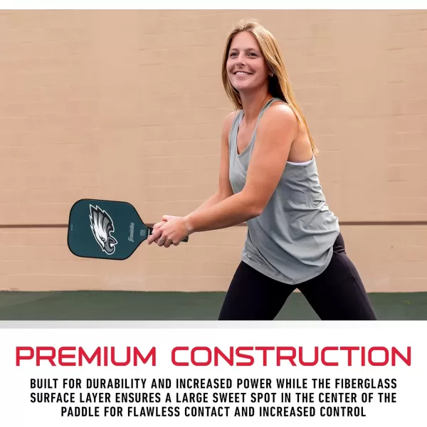 imageFranklin Sports NFL Pro Pickleball Paddle  13MM Signature Series Pro Pickleball Paddle with MaxGrit Surface  Official NFL Team  USAP Approved  Premium Quality  Authentic NFL Team LogosTeam Specific