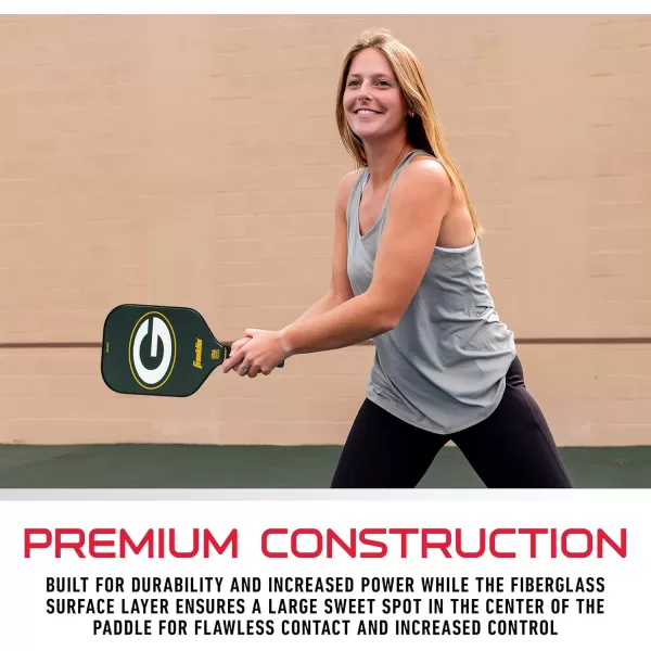 imageFranklin Sports NFL Pro Pickleball Paddle  13MM Signature Series Pro Pickleball Paddle with MaxGrit Surface  Official NFL Team  USAP Approved  Premium Quality  Authentic NFL Team LogosTeam Specific