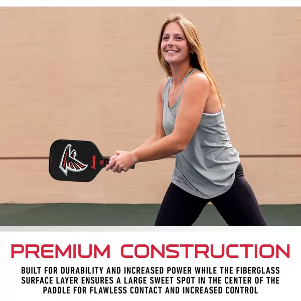 imageFranklin Sports NFL Pro Pickleball Paddle  13MM Signature Series Pro Pickleball Paddle with MaxGrit Surface  Official NFL Team  USAP Approved  Premium Quality  Authentic NFL Team LogosTeam Specific