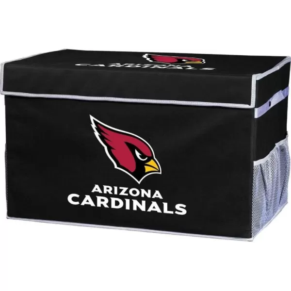 imageFranklin Sports NFL Storage Footlocker Bins  Large Folding Organizer Containers  NFL Team Office Bedroom  Living Room Dcor  Large  Small BinsArizona Cardinals