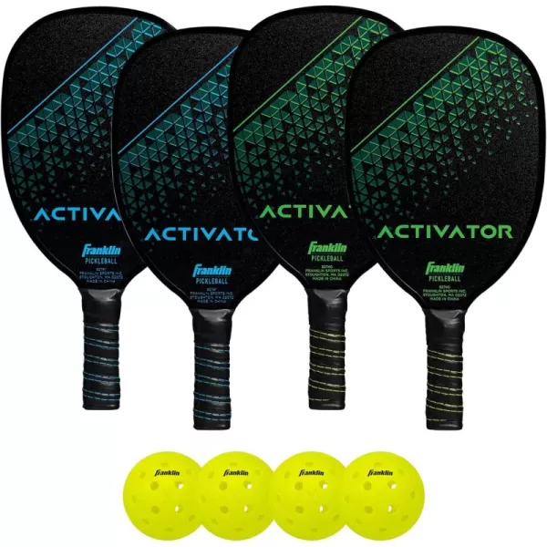 4 Player Set - Blue/Green