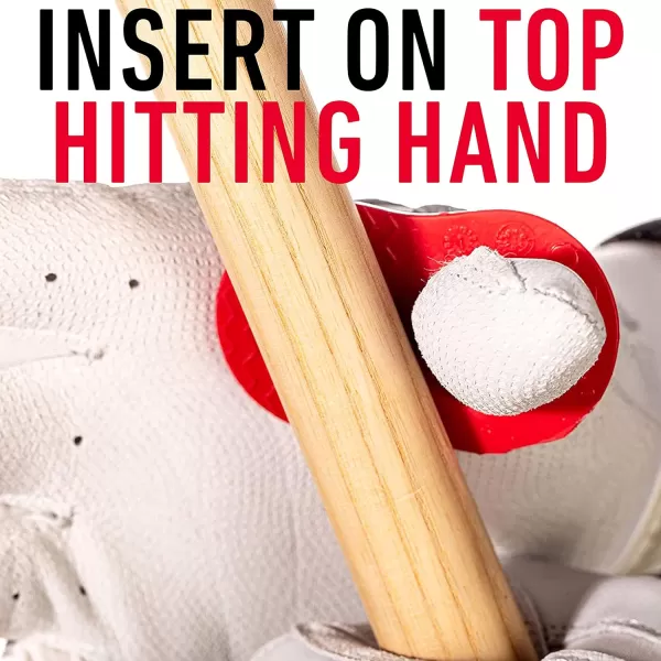 imageFranklin Sports Baseball Bat Swing Trainer  Gator Grip Grip TrainerRed
