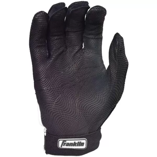 imageFranklin Sports MLB Batting Gloves  Neo Classic II Adult Batting Gloves Pair  Baseball  Softball Batting GlovesBlackBlack