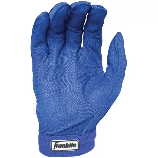 imageFranklin Sports MLB Batting Gloves  Neo Classic II Adult Batting Gloves Pair  Baseball  Softball Batting GlovesRoyalRoyal