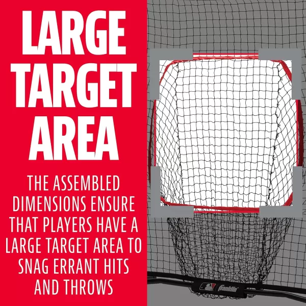 imageFranklin Sports MLB Flexpro Training Backstop Net and Pitching Target  Baseball and Softball Batting Practice Net7 x 7