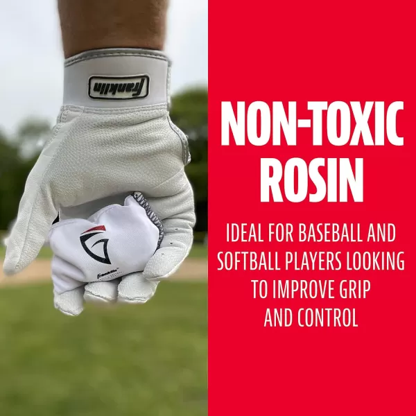 imageFranklin Sports MLB Gator Grip Rosin Bag  Multi Sport  Baseball  Softball  Absorbs Moisture White