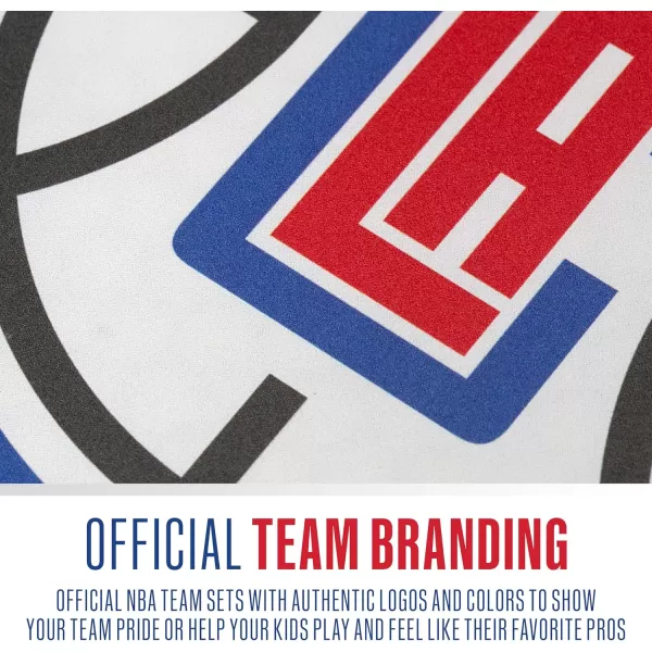 imageFranklin Sports NBA Pickleball Paddle  Official NBA Team Pickleball Paddles  USAP USAPA Approved Premium Quality Pickleball Paddles  Authentic Team Logos  ColorsLos Angeles Clippers