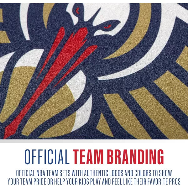 imageFranklin Sports NBA Pickleball Paddle  Official NBA Team Pickleball Paddles  USAP USAPA Approved Premium Quality Pickleball Paddles  Authentic Team Logos  ColorsNew Orleans Pelicans