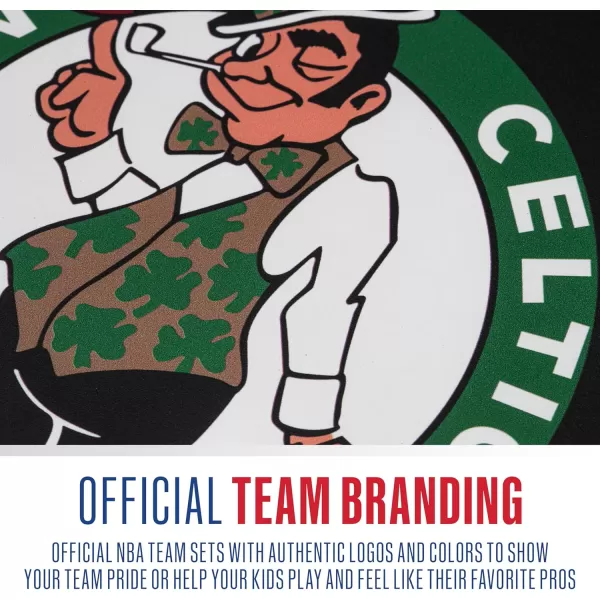 imageFranklin Sports NBA Pickleball Paddle  Official NBA Team Pickleball Paddles  USAP USAPA Approved Premium Quality Pickleball Paddles  Authentic Team Logos  ColorsBoston Celtics