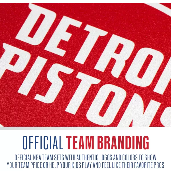 imageFranklin Sports NBA Pickleball Paddle  Official NBA Team Pickleball Paddles  USAP USAPA Approved Premium Quality Pickleball Paddles  Authentic Team Logos  ColorsDetroit Pistons