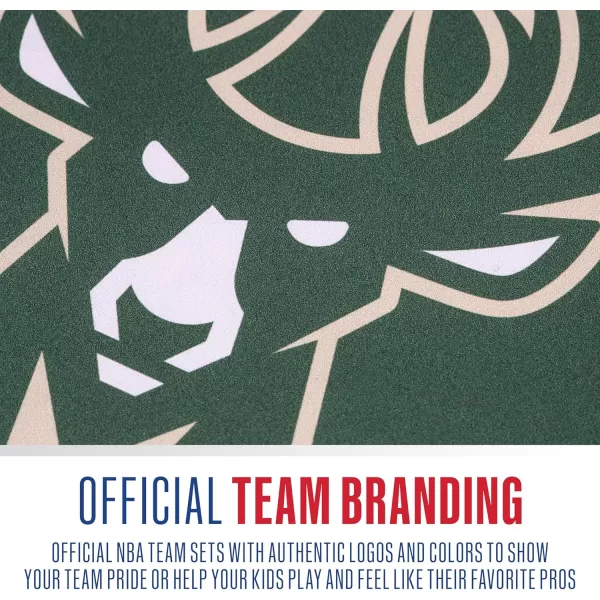 imageFranklin Sports NBA Pickleball Paddle  Official NBA Team Pickleball Paddles  USAP USAPA Approved Premium Quality Pickleball Paddles  Authentic Team Logos  ColorsMilwaukee Bucks