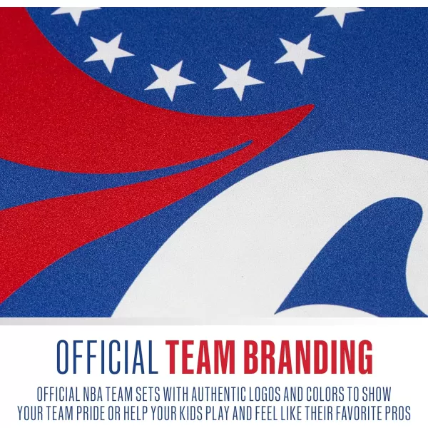 imageFranklin Sports NBA Pickleball Paddle  Official NBA Team Pickleball Paddles  USAP USAPA Approved Premium Quality Pickleball Paddles  Authentic Team Logos  ColorsPhiladelphia 76ers