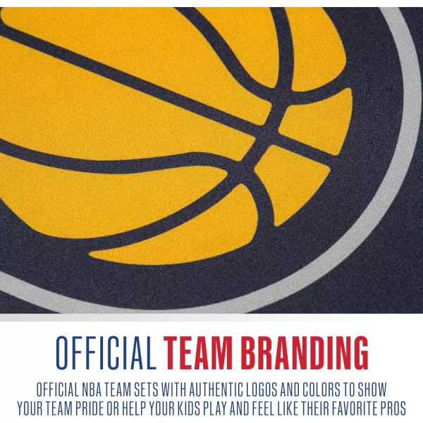 imageFranklin Sports NBA Pickleball Paddle  Official NBA Team Pickleball Paddles  USAP USAPA Approved Premium Quality Pickleball Paddles  Authentic Team Logos  ColorsIndiana Pacers