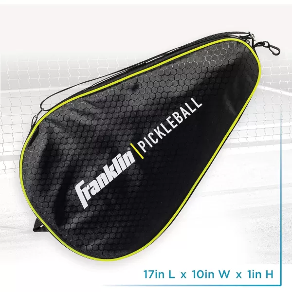 imageFranklin Sports Pickleball Paddle Bag  Official Bag of the US OpenBlackOptic Yellow