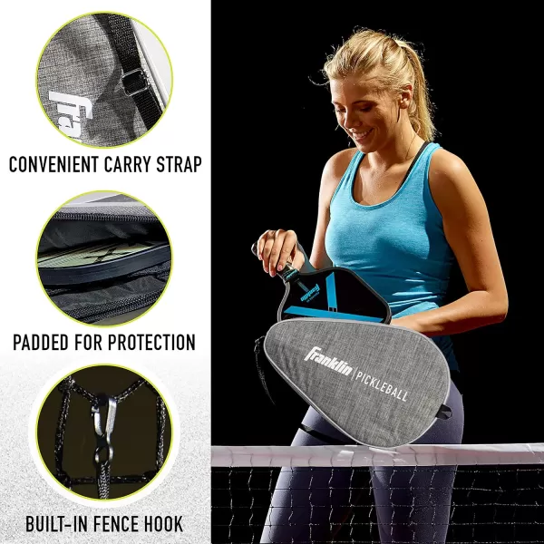 imageFranklin Sports Pickleball Paddle Bag  Official Bag of the US OpenGrayGray