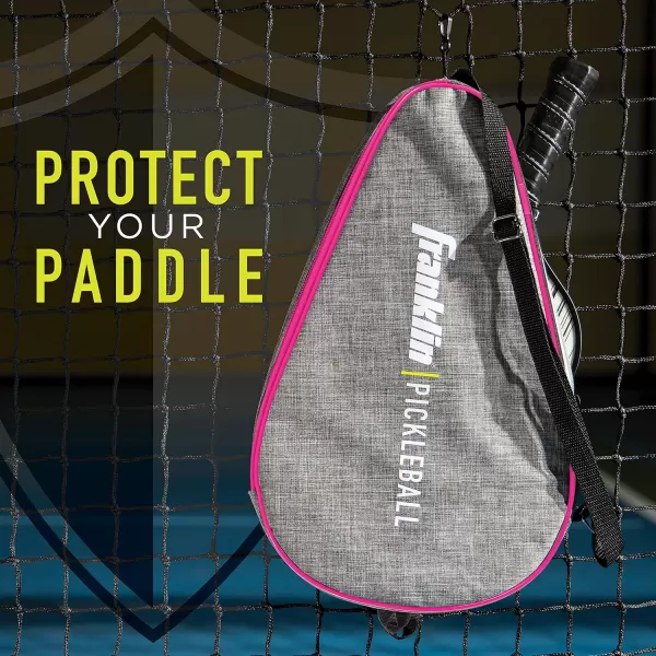 imageFranklin Sports Pickleball Paddle Bag  Official Bag of the US OpenGrayPink