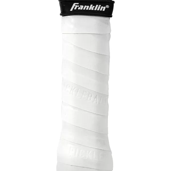 imageFranklin Sports Pickleball Paddle Overgrips  Provides Extra Grip  Slight Tackiness  Durable ampamp StrongWhite