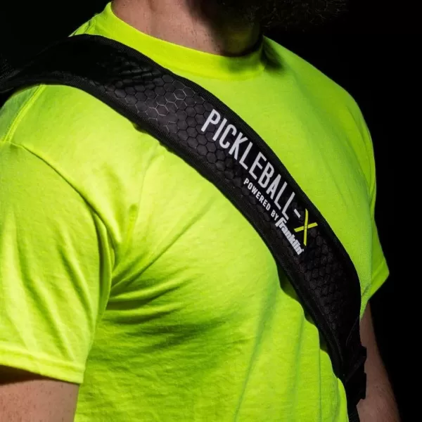 imageFranklin Sports Sling Bag Backpack for Pickleball Gear  Equipment  Holds Paddles Balls  Accessories  Official US Open Bag for Men  WomenBlackGreen