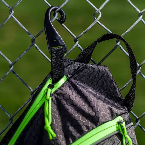 imageFranklin Sports Sling Bag Backpack for Pickleball Gear  Equipment  Holds Paddles Balls  Accessories  Official US Open Bag for Men  WomenBlackGreen