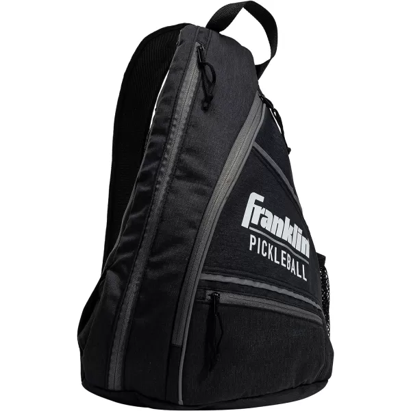imageFranklin Sports Sling Bag Backpack for Pickleball Gear  Equipment  Holds Paddles Balls  Accessories  Official US Open Bag for Men  WomenCharcoal Gray