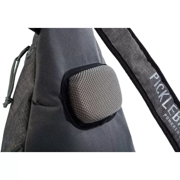 imageFranklin Sports Sling Bag Backpack for Pickleball Gear  Equipment  Holds Paddles Balls  Accessories  Official US Open Bag for Men  WomenGrayGray