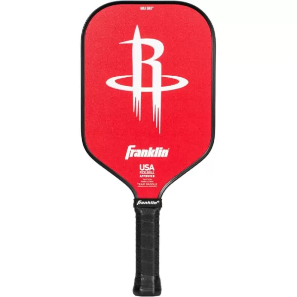 imageFranklin Sports NBA Pickleball Paddle  Official NBA Team Pickleball Paddles  USAP USAPA Approved Premium Quality Pickleball Paddles  Authentic Team Logos  ColorsHouston Rockets