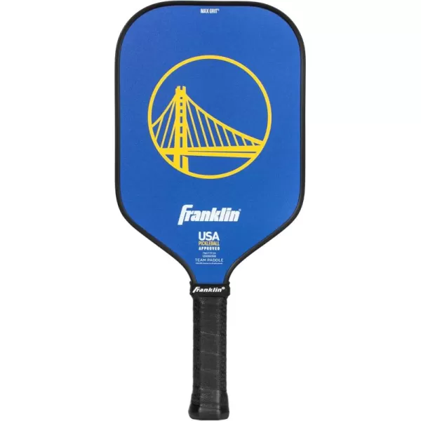 imageFranklin Sports NBA Pickleball Paddle  Official NBA Team Pickleball Paddles  USAP USAPA Approved Premium Quality Pickleball Paddles  Authentic Team Logos  ColorsGolden State Warriors