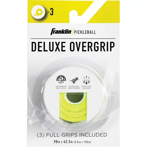 imageFranklin Sports Pickleball Paddle Overgrips  Provides Extra Grip  Slight Tackiness  Durable ampamp StrongOptic