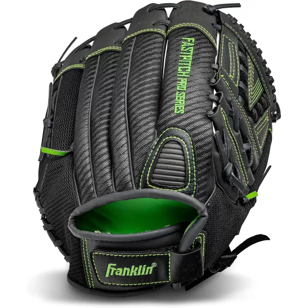 Franklin Sports Fastpitch Pro Series Softball Gloves  Right or Left Hand Throw  Adult and Youth Sizes  11in 115in 12in 125in and 13in Size MittsLime