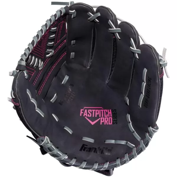 Franklin Sports Fastpitch Pro Series Softball Gloves  Right or Left Hand Throw  Adult and Youth Sizes  11in 115in 12in 125in and 13in Size MittsPink