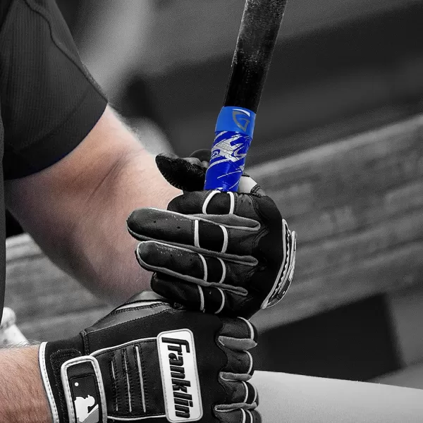 Franklin Sports Gator Grip  Baseball Bat Grip TapeRoyalSilver