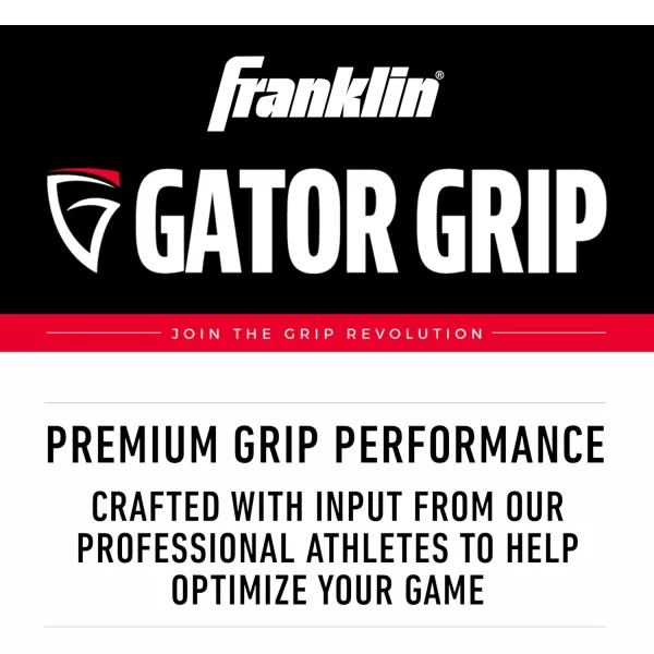 Franklin Sports Gator Grip  Baseball Bat Grip TapeWhiteNavyRed