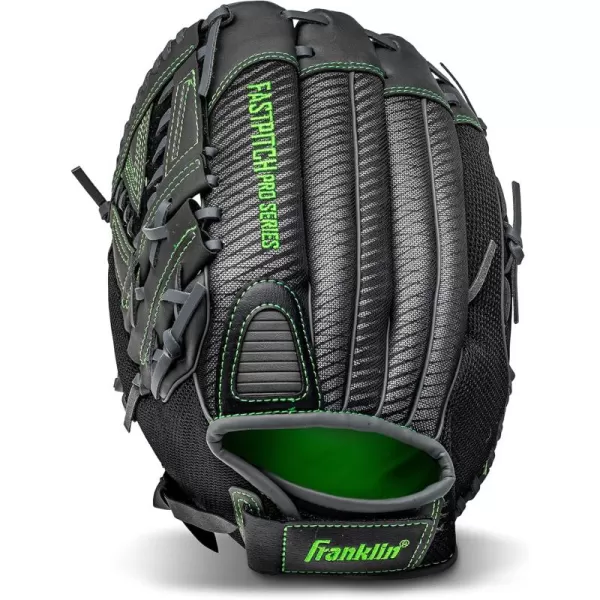 Franklin Sports Fastpitch Pro Series Softball Gloves  Right or Left Hand Throw  Adult and Youth Sizes  11in 115in 12in 125in and 13in Size MittsLime