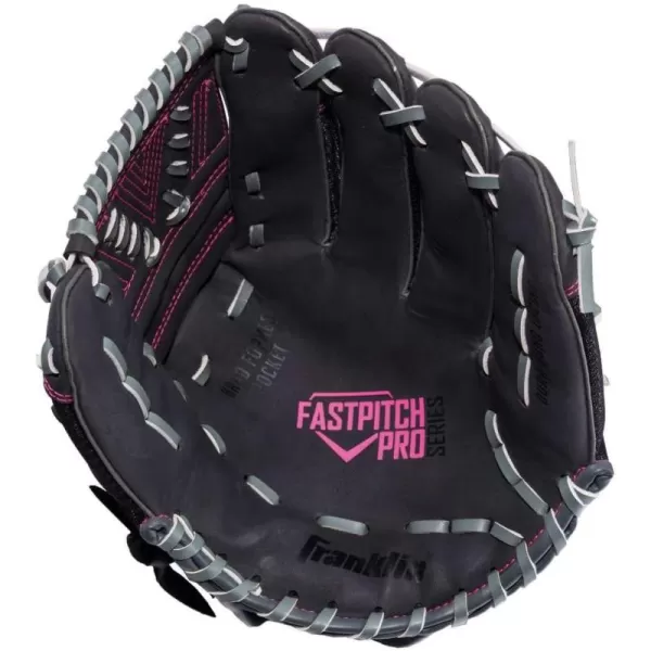 Franklin Sports Fastpitch Pro Series Softball Gloves  Right or Left Hand Throw  Adult and Youth Sizes  11in 115in 12in 125in and 13in Size MittsPink
